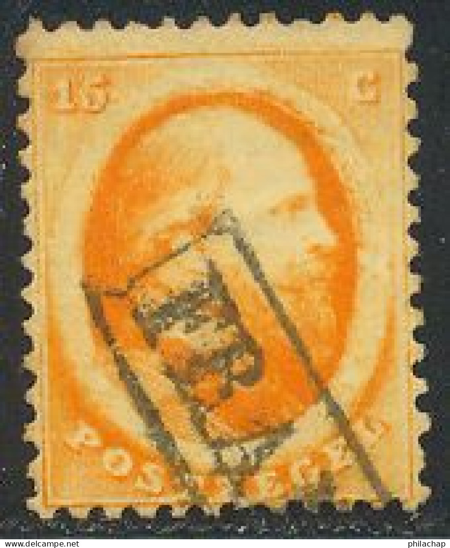 Pays-Bas 1864 Yvert 6 (o) B Oblitere(s) - Oblitérés