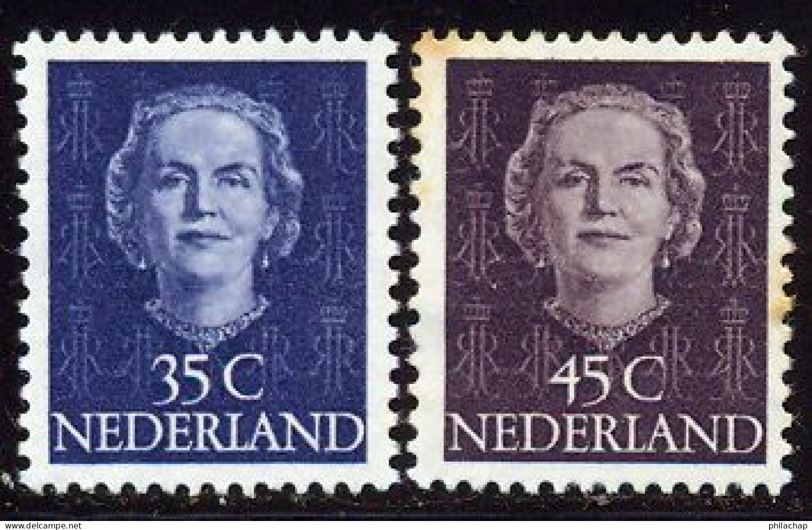 Pays-Bas 1949 Yvert 518 - 521 ** B - Unused Stamps