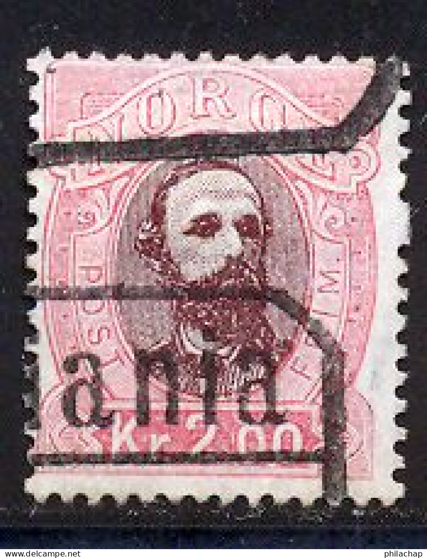 Norvege 1878 Yvert 34 (o) B Oblitere(s) - Used Stamps