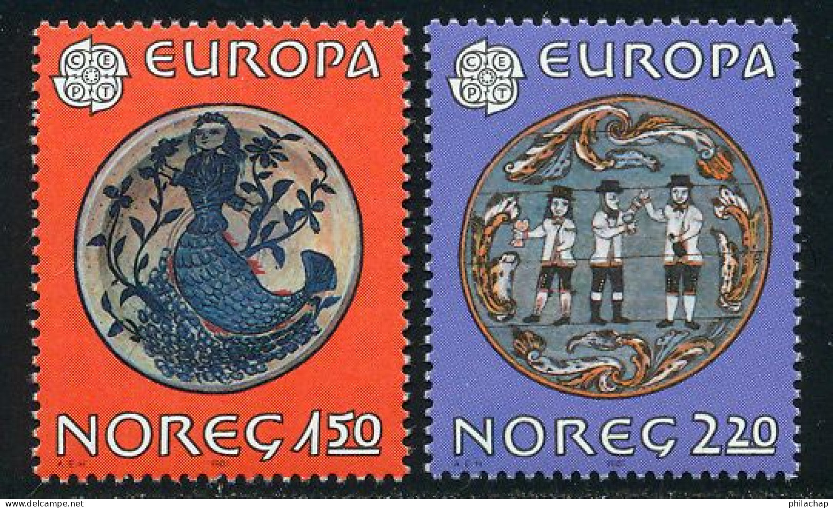 Norvege 1981 Yvert 792 / 793 ** TB - Unused Stamps