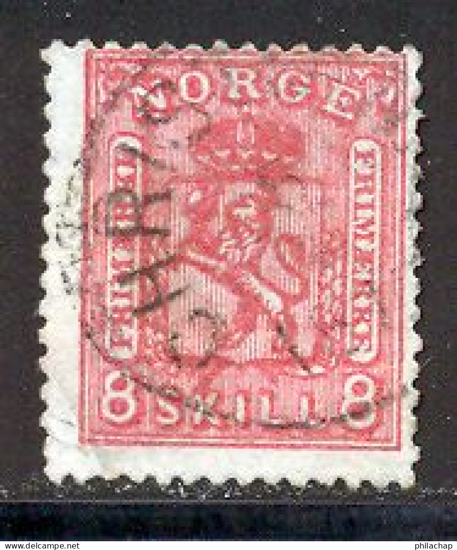 Norvege 1867 Yvert 15 (o) B Oblitere(s) - Used Stamps