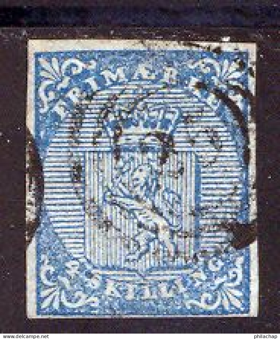 Norvege 1855 Yvert 1 (o) B Oblitere(s) - Used Stamps