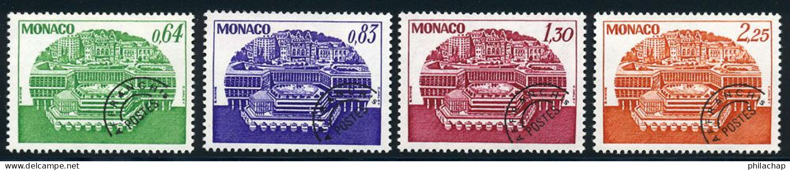 Monaco Preo 1978 Yvert 58 / 61 ** TB - Preobliterati