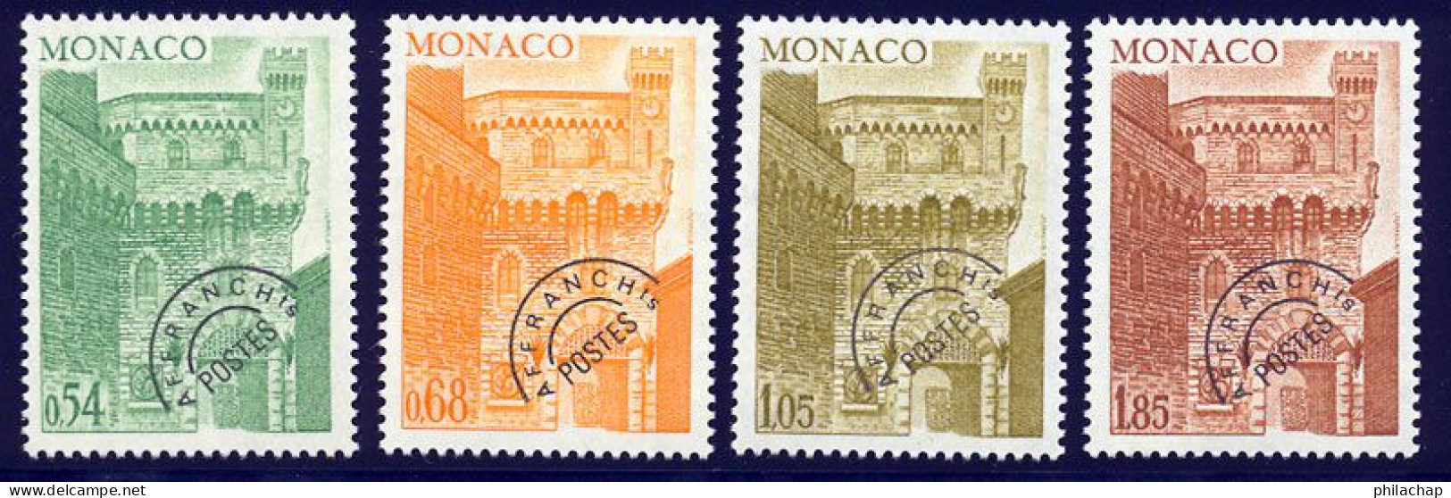 Monaco Preo 1977 Yvert 46 / 49 ** TB - VorausGebrauchte