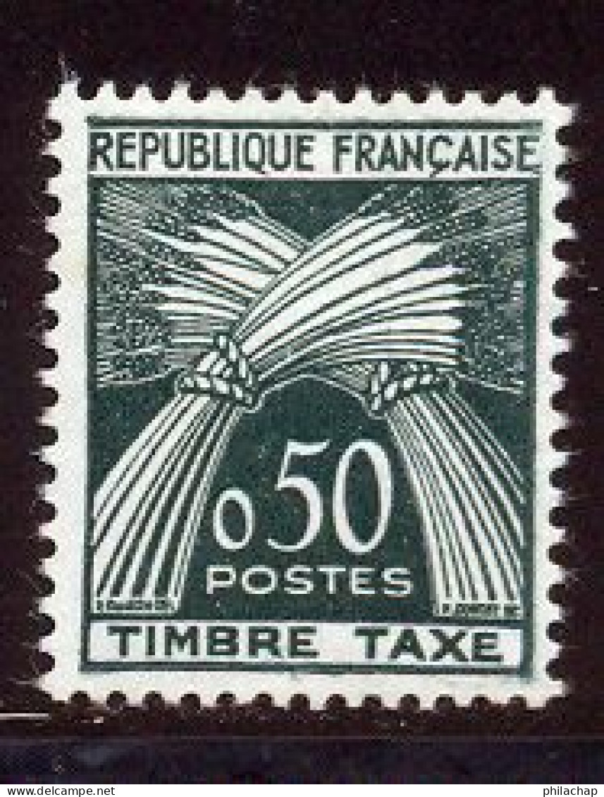 France Taxe 1960 Yvert 93 ** TB - 1960-.... Postfris