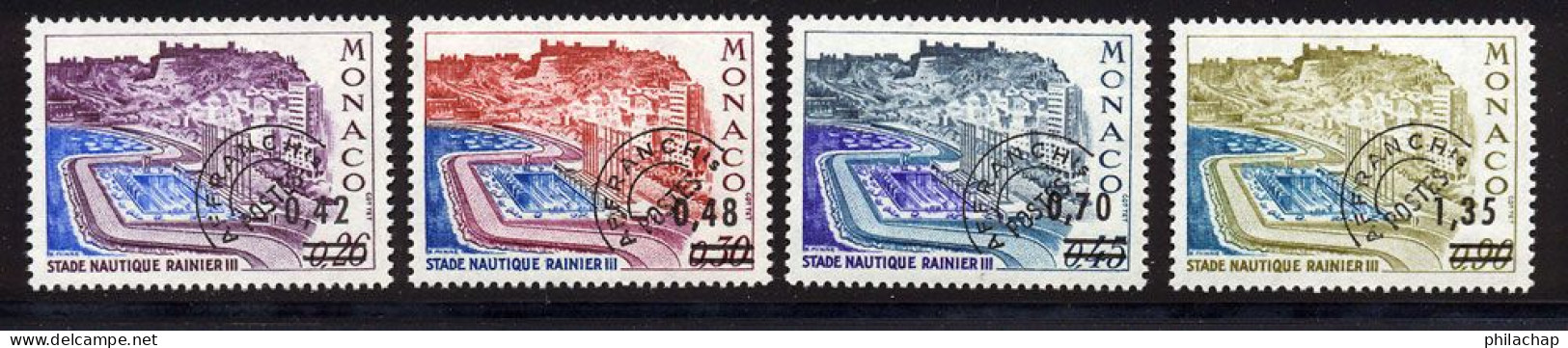 Monaco Preo 1975 Yvert 34 / 37 ** TB - VorausGebrauchte