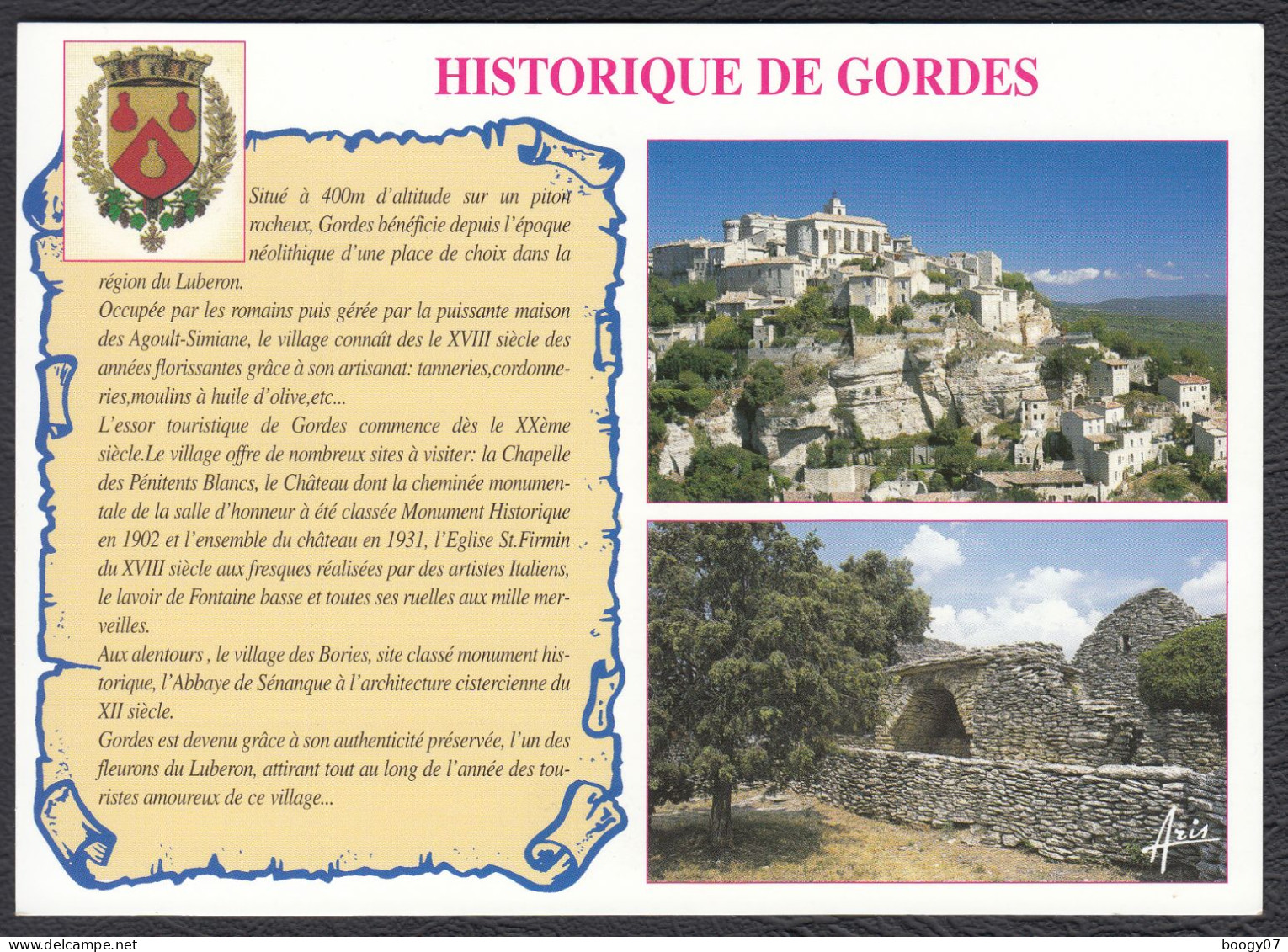 84 Historique De Gordes Lubéron - Gordes