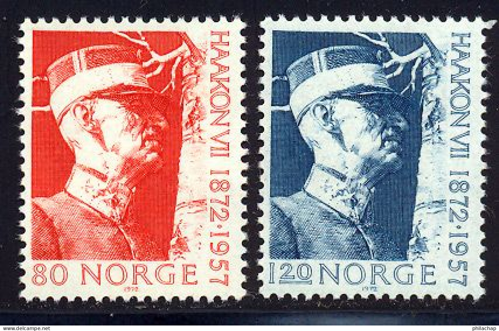 Norvege 1972 Yvert 602 / 603 ** TB - Ungebraucht