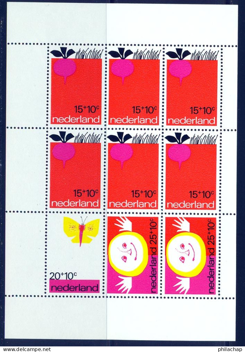 Pays-Bas BF 1971 Yvert 10 ** TB - Blocks & Sheetlets