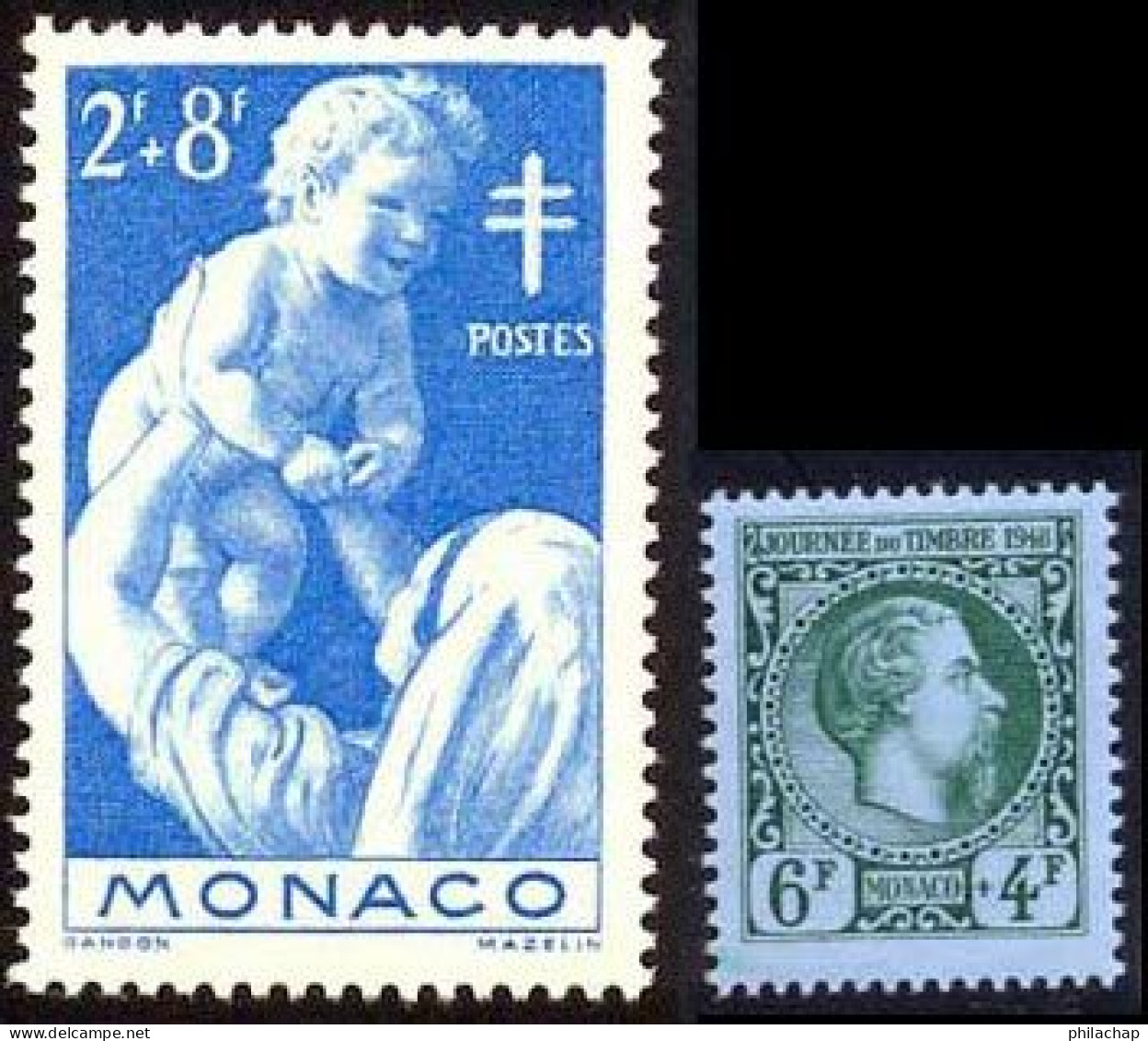 Monaco 1946 Yvert 293 - 301 ** TB - Unused Stamps