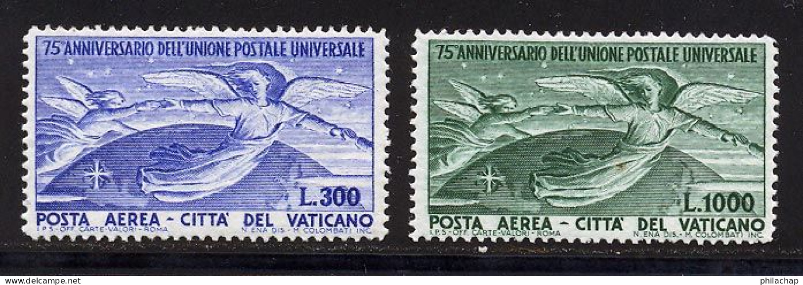 Vatican PA 1949 Yvert 18 / 19 ** TB - Luftpost