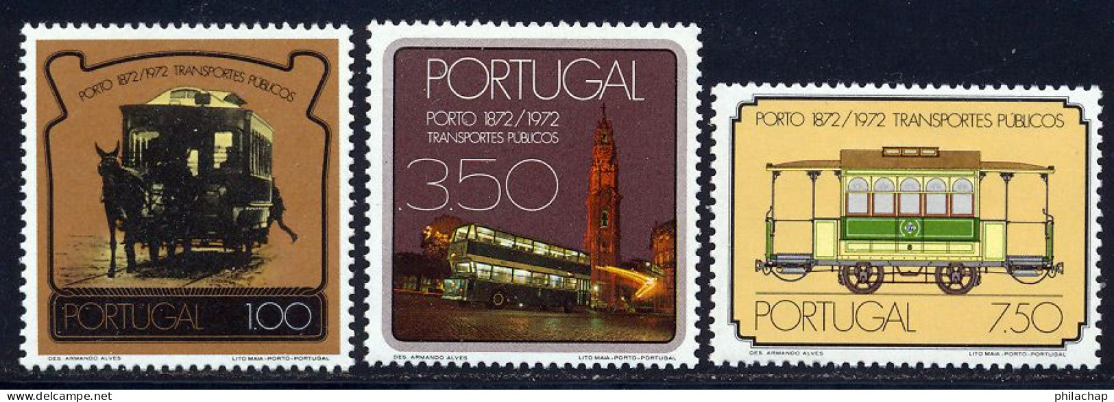 Portugal 1973 Yvert 1200 / 1202 ** TB - Ongebruikt