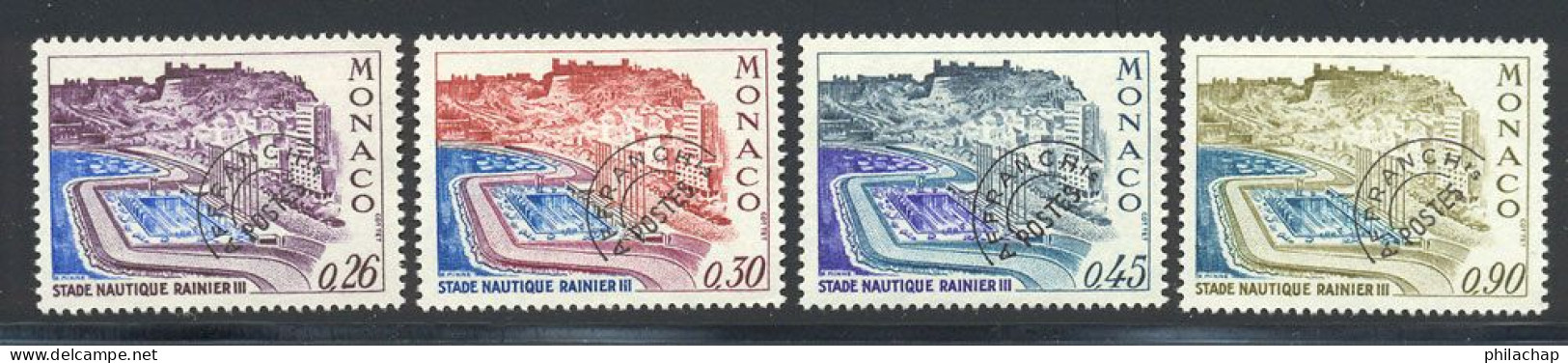 Monaco Preo 1971 Yvert 30 / 33 ** TB - VorausGebrauchte