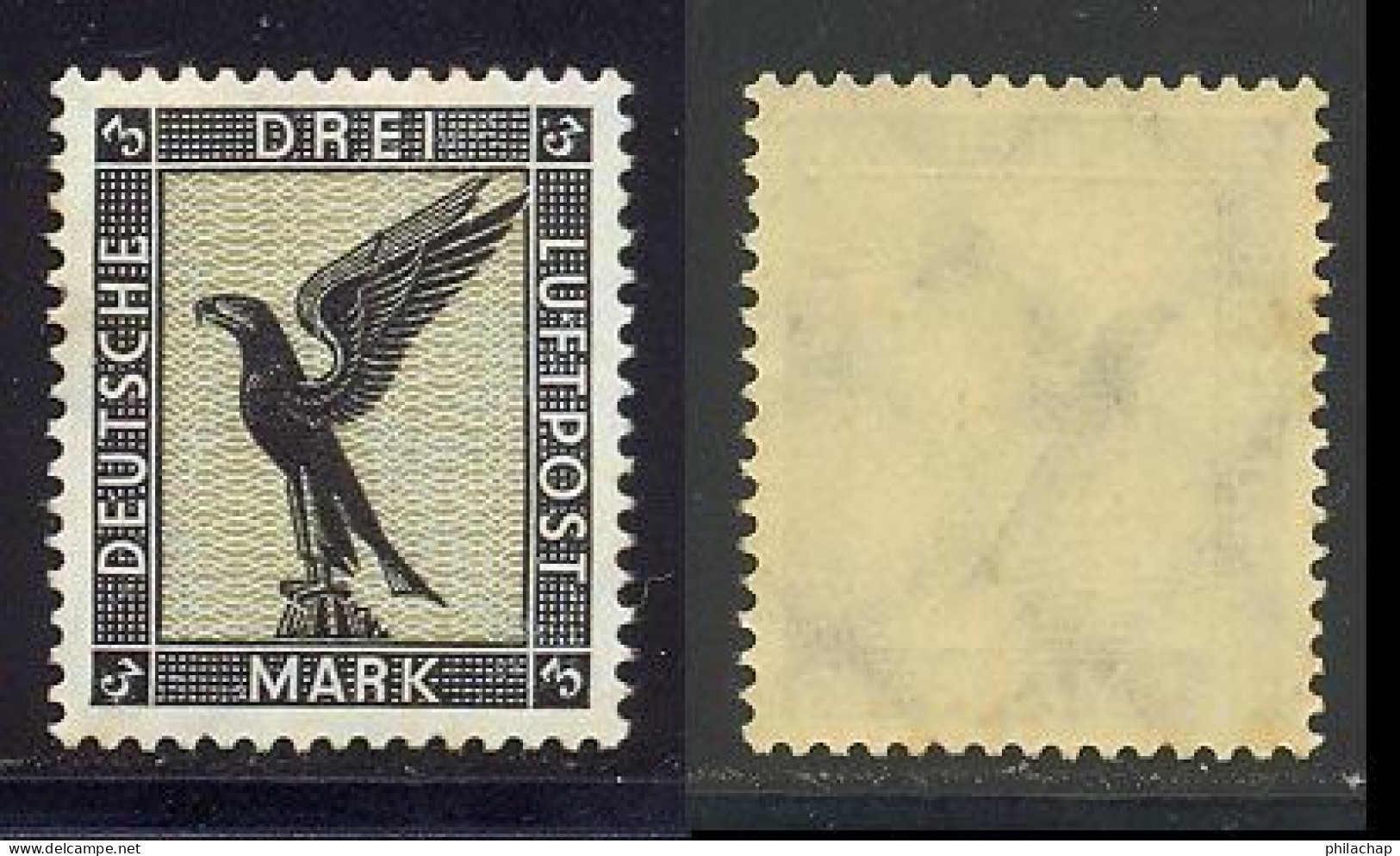 Allemagne Empire PA 1926 Yvert 34 ** TB - Poste Aérienne & Zeppelin