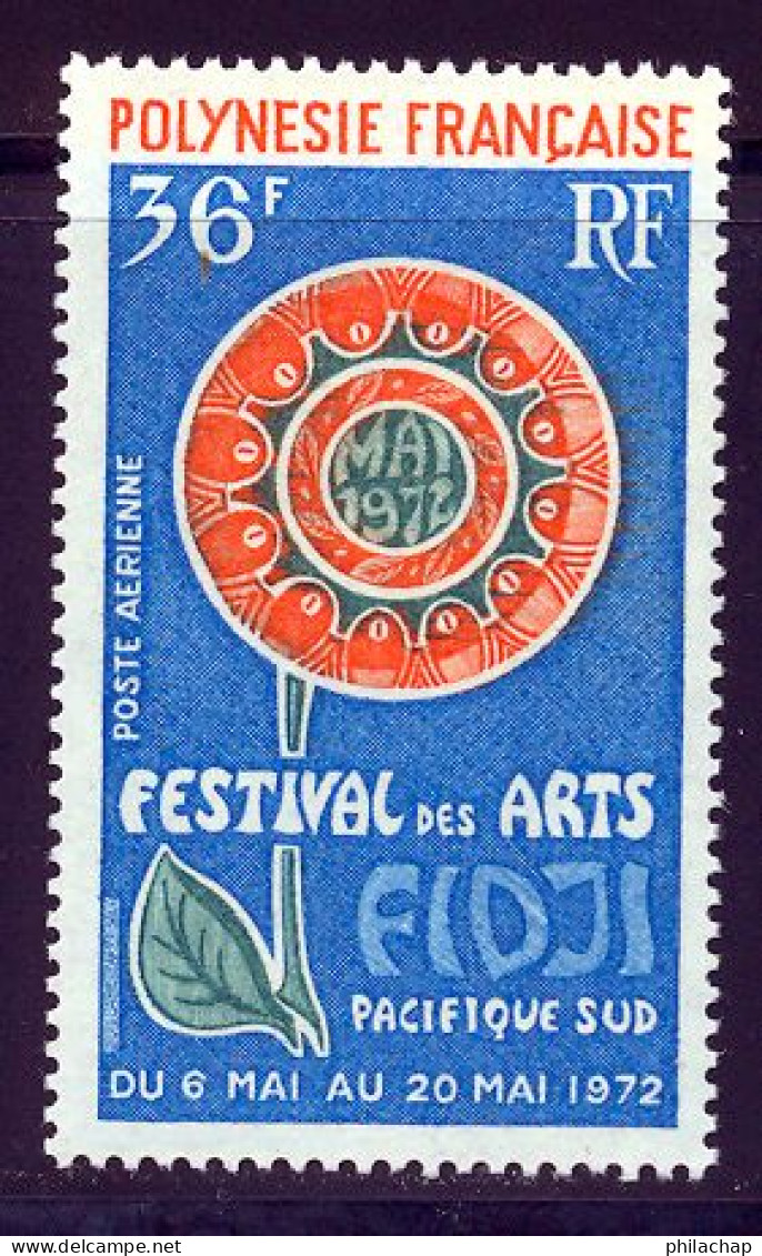 Polynesie Française PA 1972 Yvert 63 ** TB - Unused Stamps