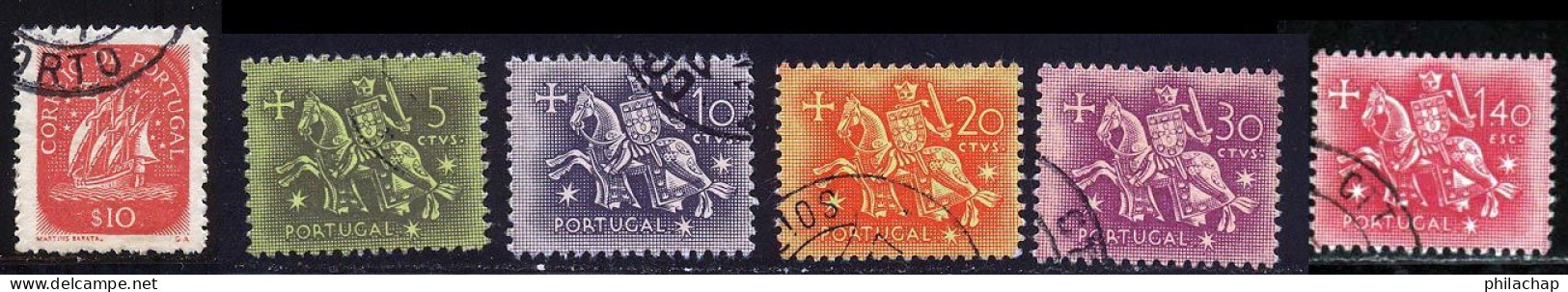 Portugal 1953 Yvert 629 - 774 / 776 - 780 (o) B Oblitere(s) - Gebruikt