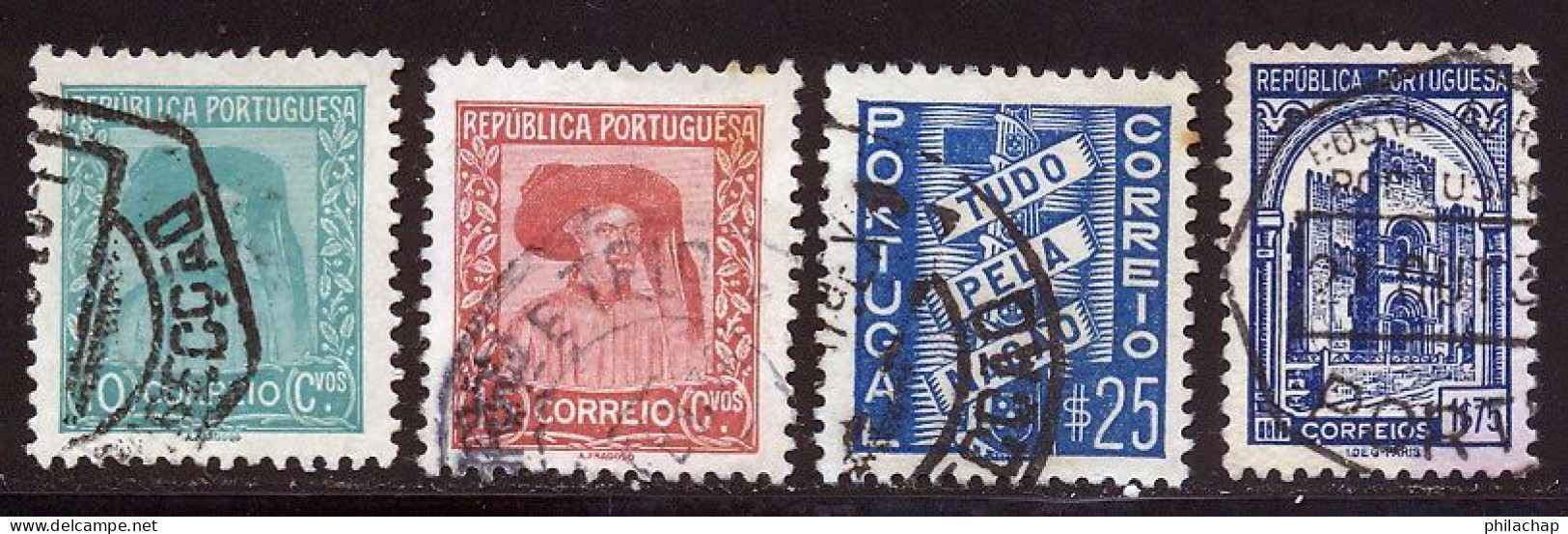 Portugal 1935 Yvert 579 / 581 - 584 (o) B Oblitere(s) - Used Stamps