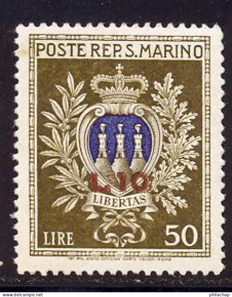 Saint-Marin 1945 Yvert 277 ** TB - Nuevos