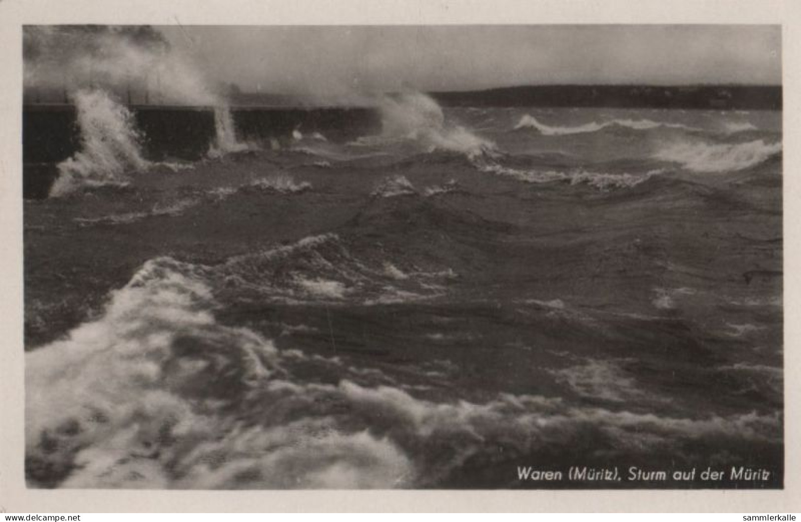 85109 - Waren - Sturm Auf Der Müritz - 1954 - Waren (Müritz)