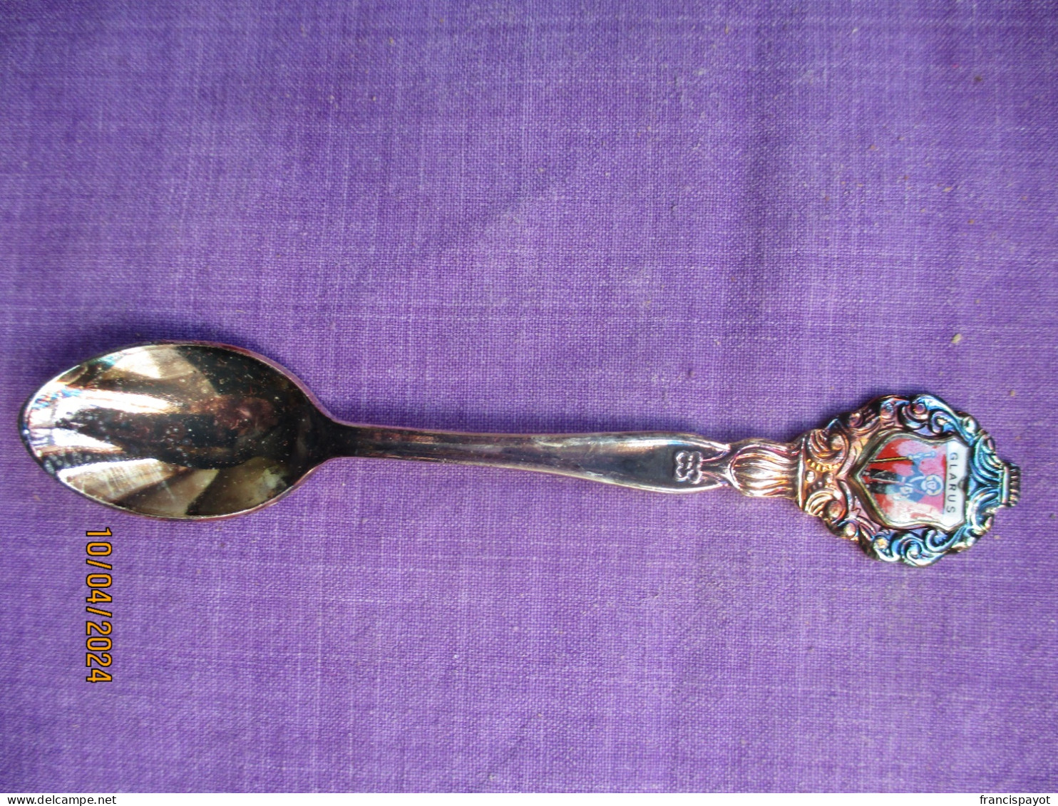 Suisse: Cuillère Souvenir, Canton De Glaris - Spoons