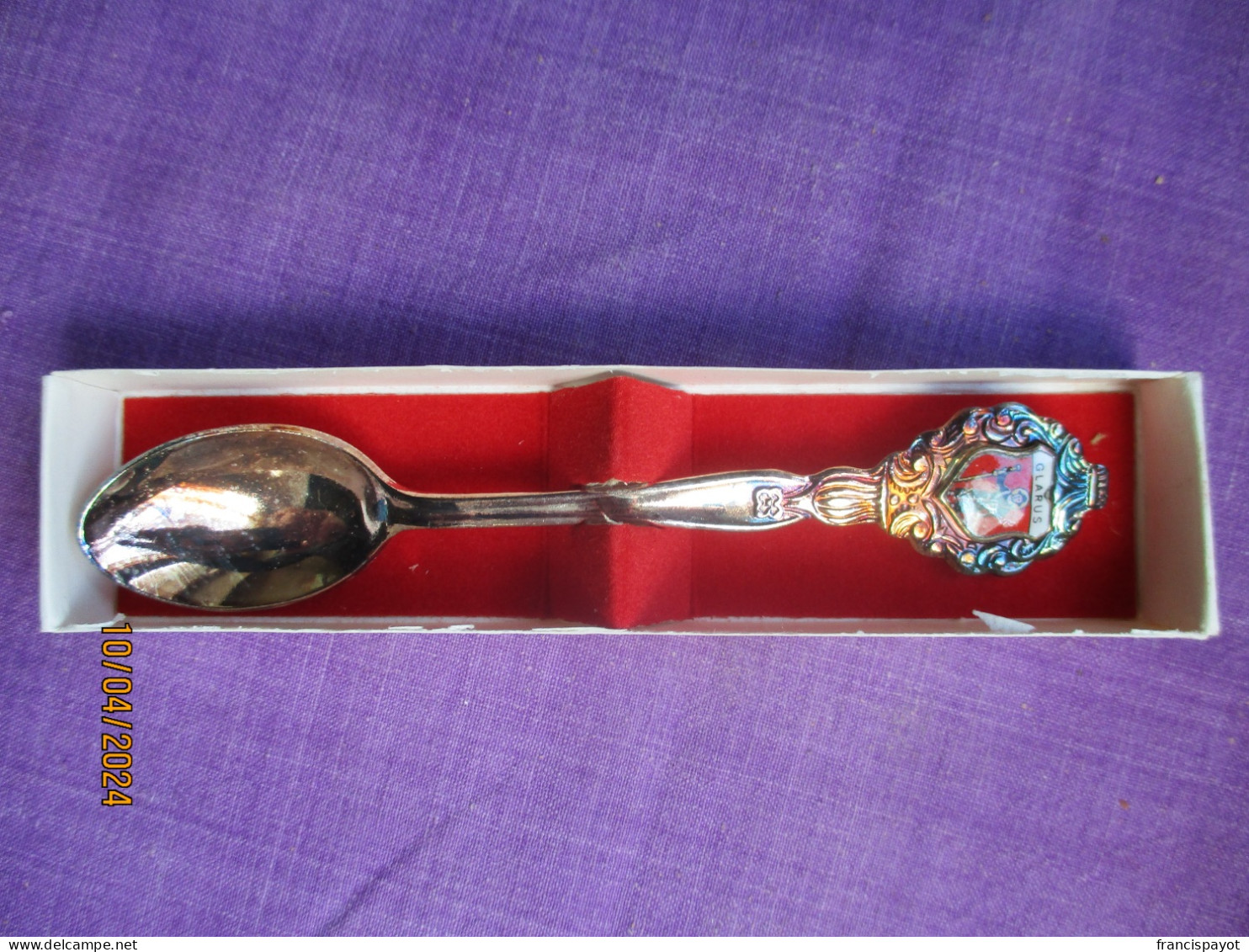 Suisse: Cuillère Souvenir, Canton De Glaris - Spoons