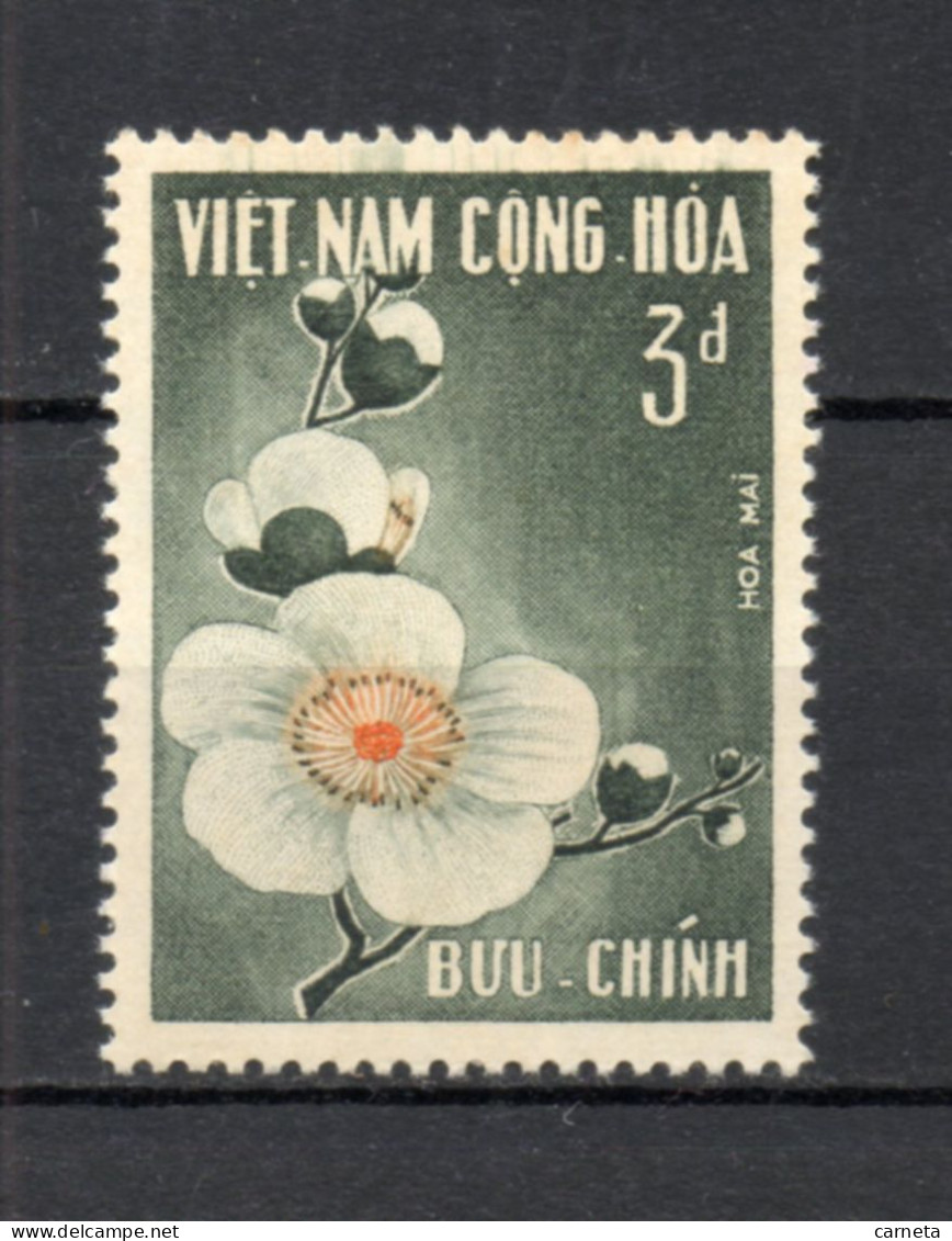 VIETNAM DU SUD   N° 268    NEUF SANS CHARNIERE COTE 2.50€   FLEUR FLORE - Vietnam