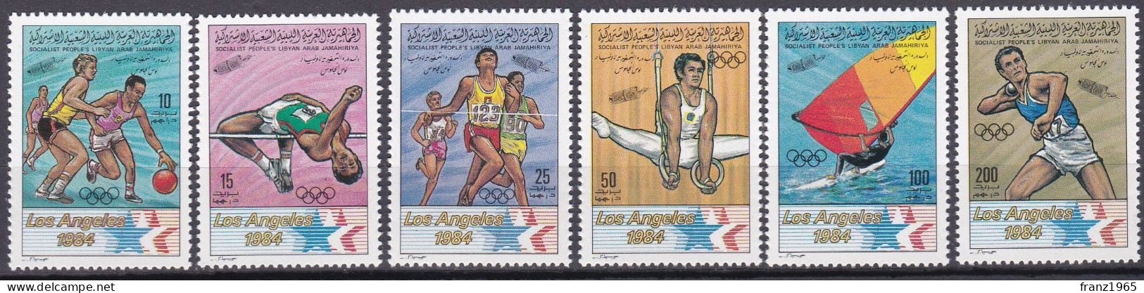 Lybia, Olympic Games 1984 - Estate 1984: Los Angeles