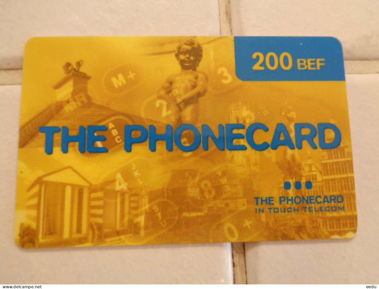 Belgium Phonecard - Carte GSM, Ricarica & Prepagata