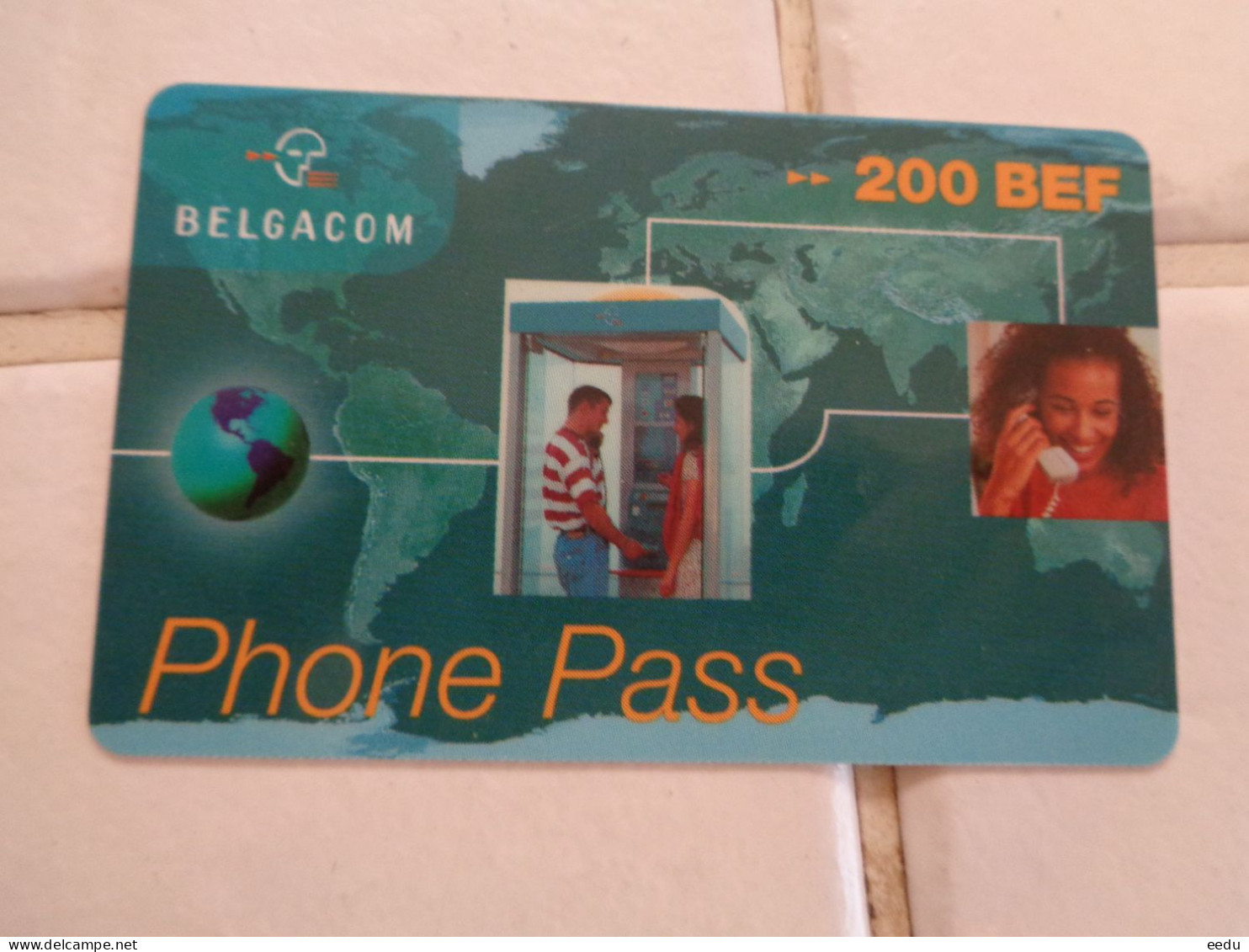 Belgium Phonecard - Cartes GSM, Recharges & Prépayées