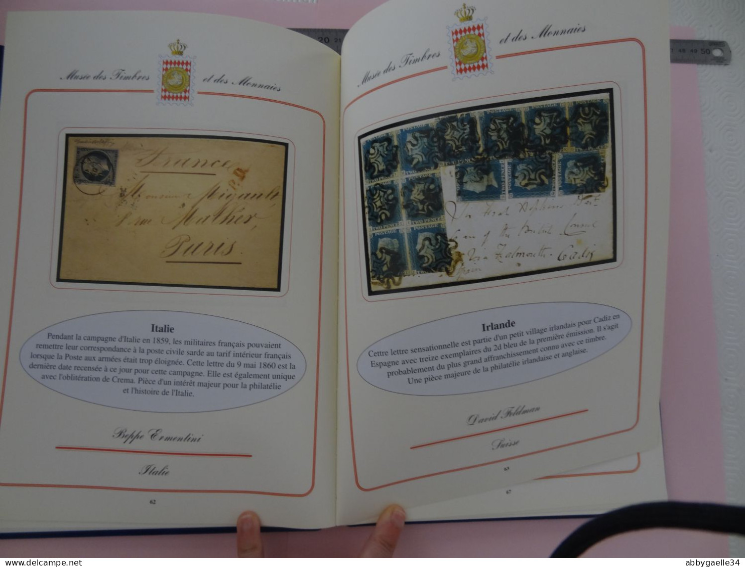 LUXE Catalogue De L'exposition De 1999 Des 100 Timbres Et Documents Philatéliques Parmi Les Plus Rares Du Monde Monaco - Catálogos De Casas De Ventas