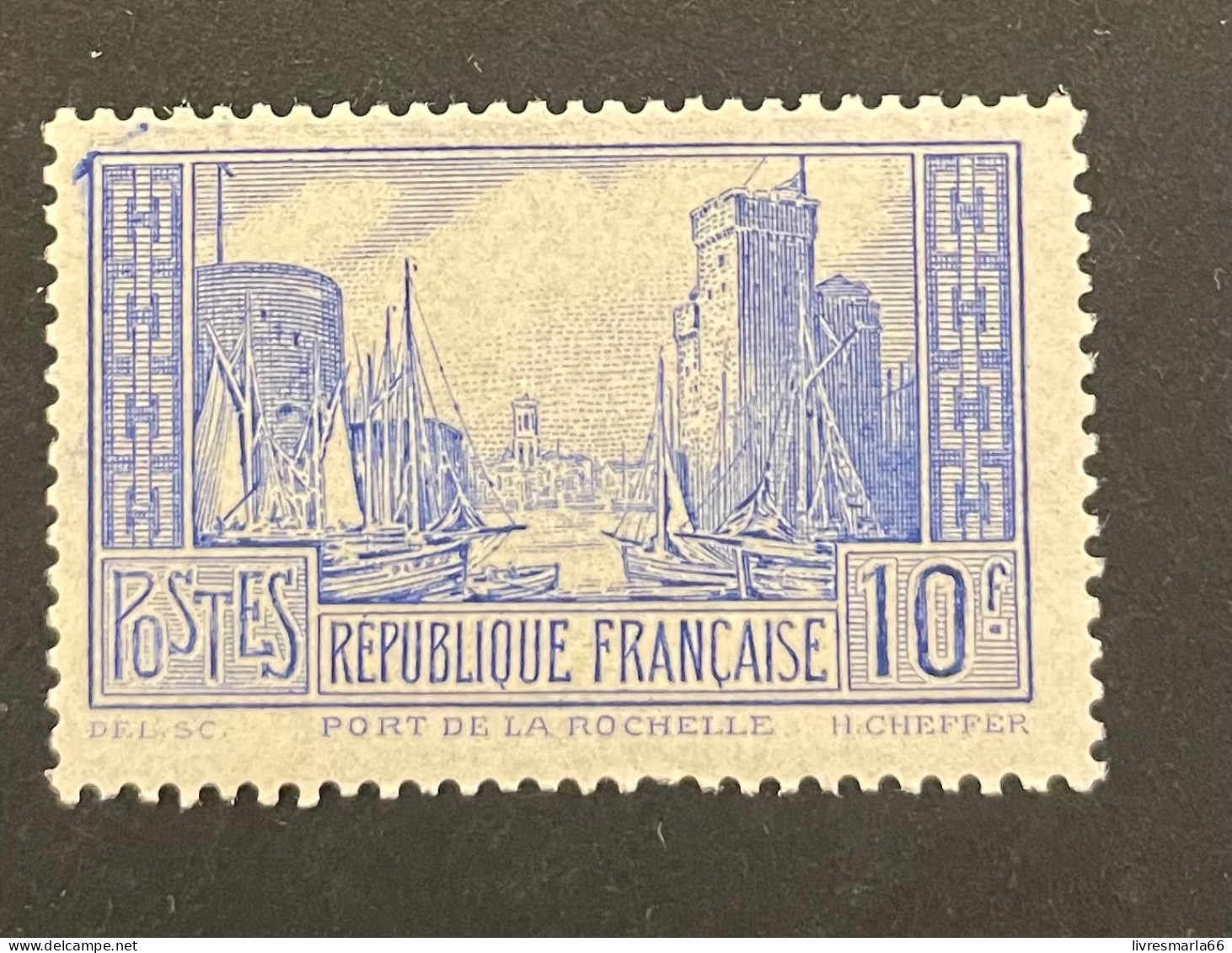 FRANCE N 261 Type 1 + Variété Légère Bavure Couleur Voir Scan - Neufs