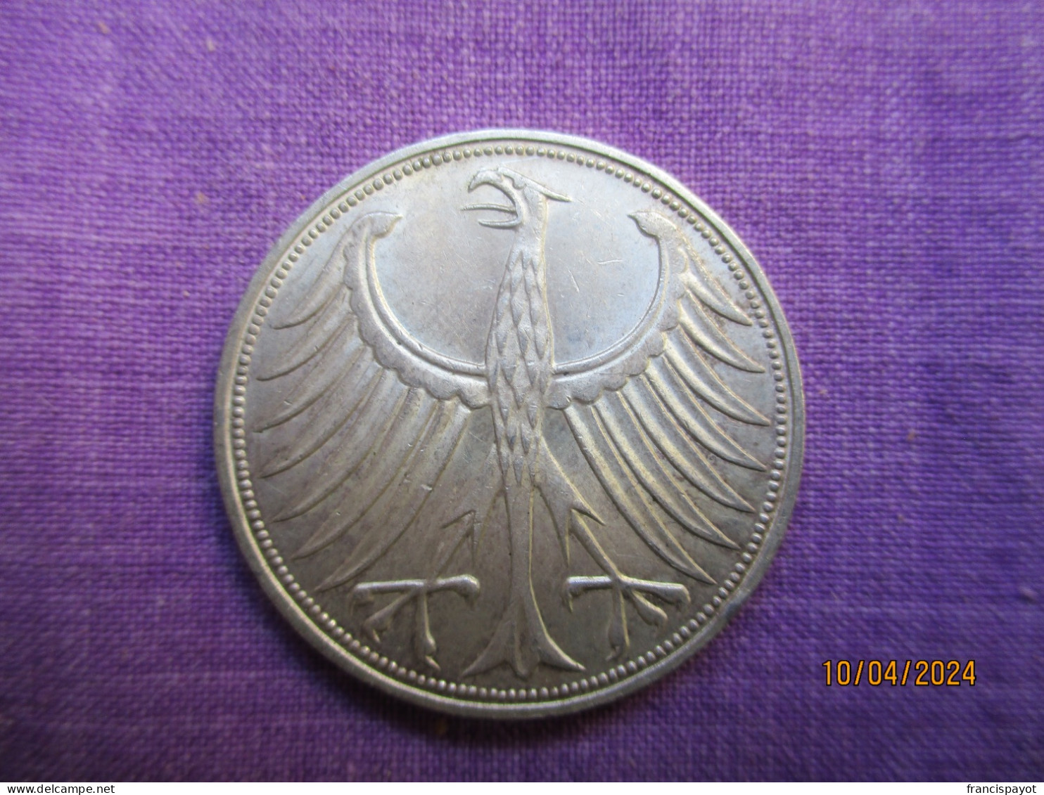 Allemagne 5 DM 1973 F (silver) - 5 Mark