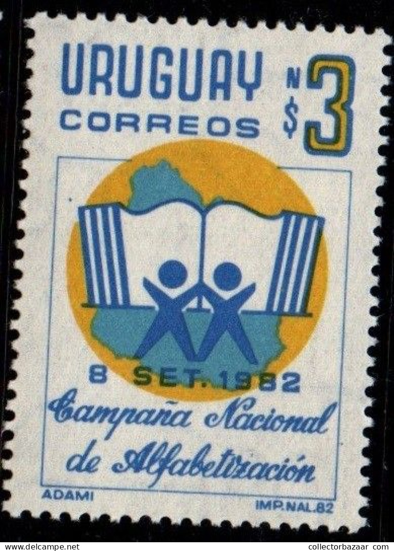 1982 Uruguay National Literacy Campaign Language #1131 ** MNH - Uruguay