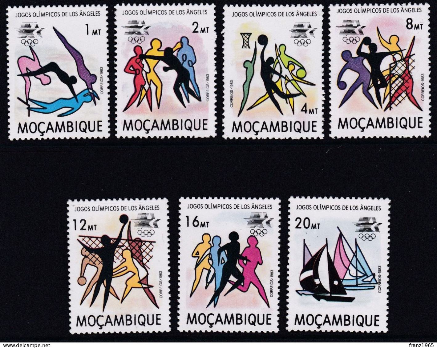 Mozambique - Olympics Games 1984 - Ete 1984: Los Angeles