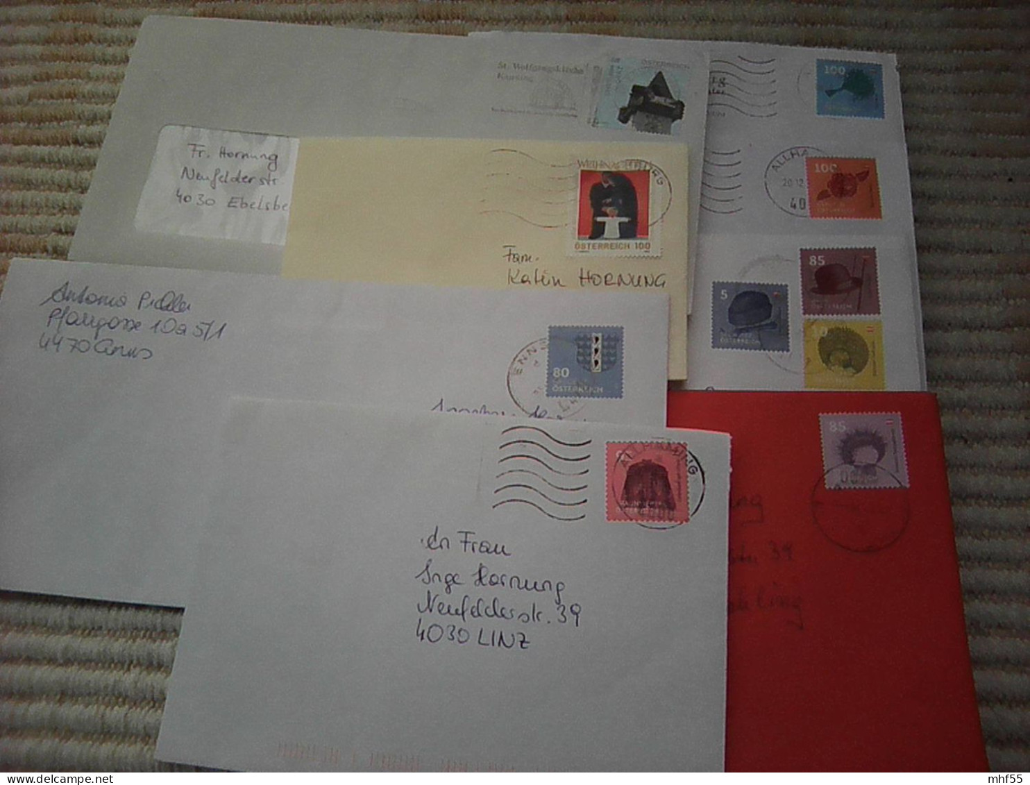 10 € - Briefmarken Auf Bedarfsbriefen - Lettres & Documents