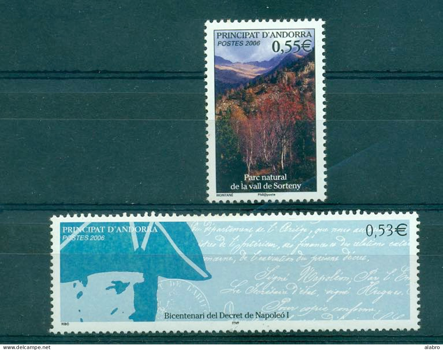 Napoléon Et Paysage - Unused Stamps