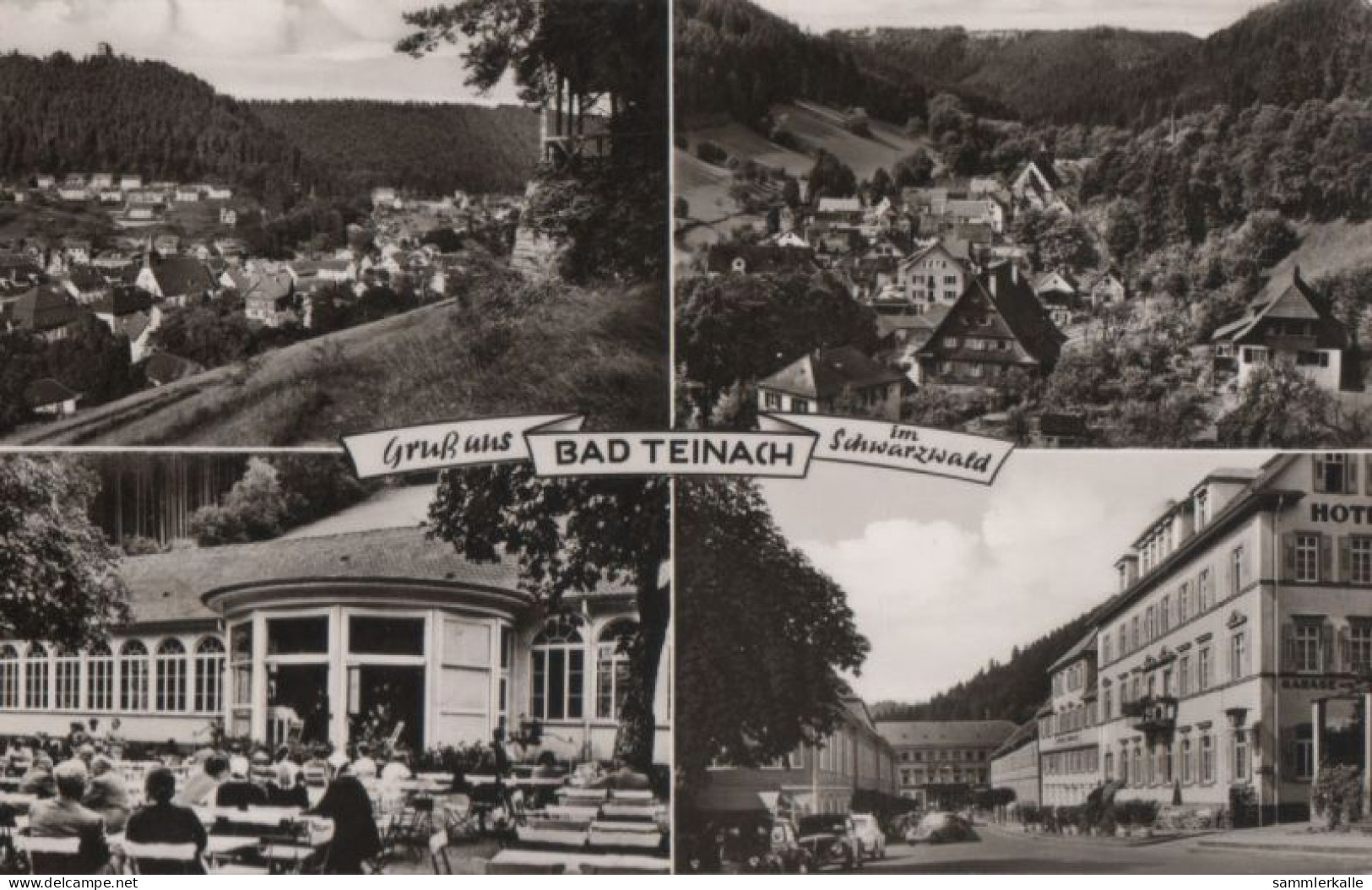 54606 - Bad Teinach-Zavelstein - 4 Teilbilder - 1966 - Bad Teinach