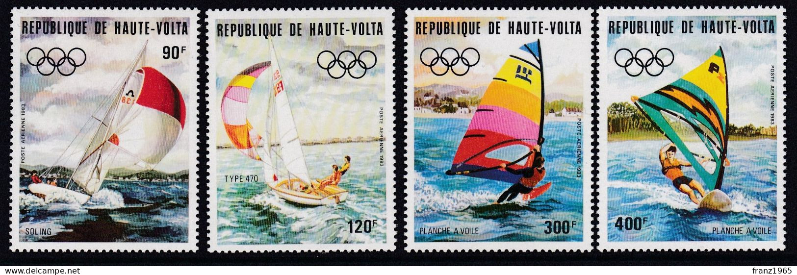 High Volta, Olympics Games Los Angeles1984 - Voile
