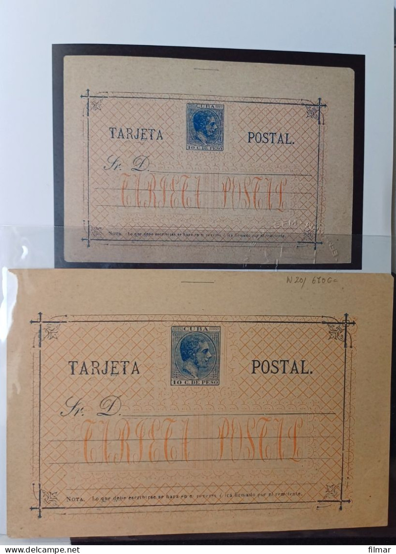 Cuba Entero Postal N20 ** Sin - Cuba (1874-1898)