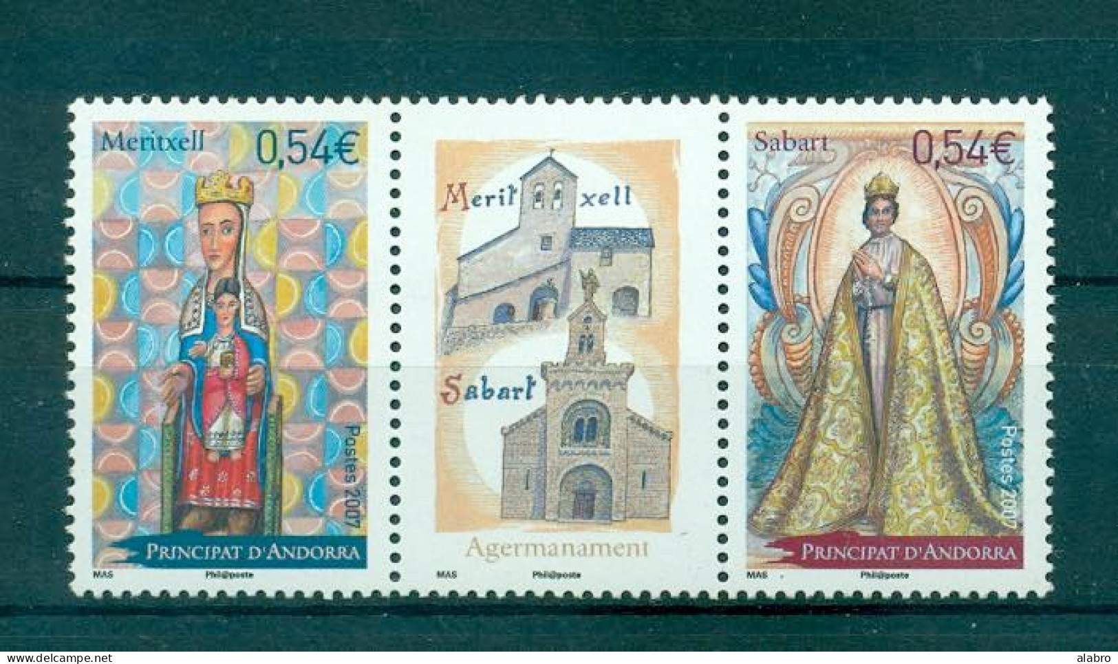 Jumelage Notre Dame De Merixell - Unused Stamps