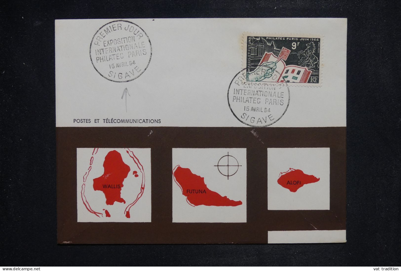 WALLIS ET FUTUNA  - Enveloppe FDC En 1964 - Philatec  - L 151615 - FDC