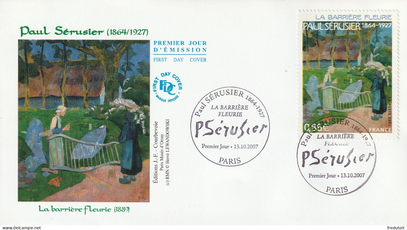 FDC - 2007 - Paul Sérusier - 2000-2009