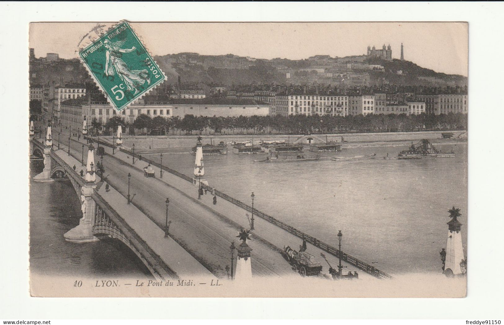 69 . Lyon . Le Pont Du Midi . 1911 - Lyon 2