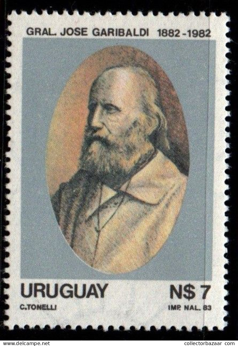 1983 Uruguay Garibaldi Death Centenary  #1150 ** MNH - Uruguay