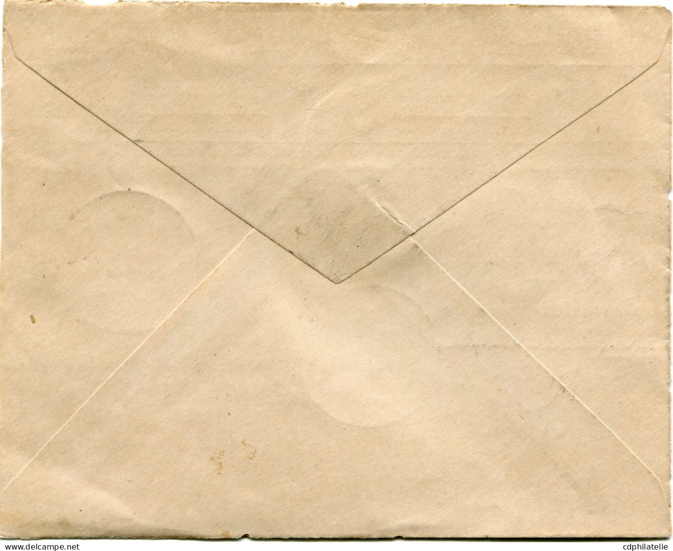 GUADELOUPE ENVELOPPE A ENTETE "GUADELOUPE ET DEPENDANCES S N...." AVEC VIGNETTE PETAIN + OBL POINTE-A-PITRE 18 JAN 42... - Storia Postale