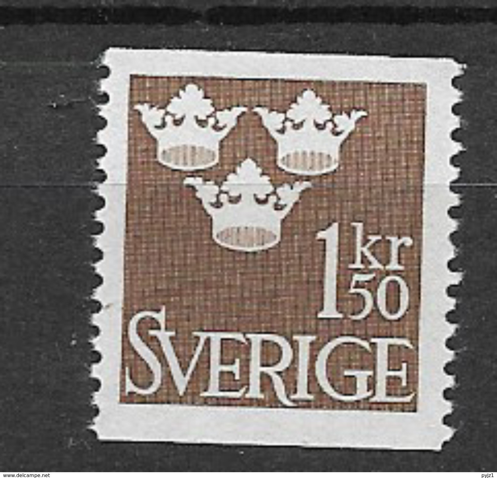 1939-69 MNH  Sweden, 3-crowns  Postfris** - Neufs