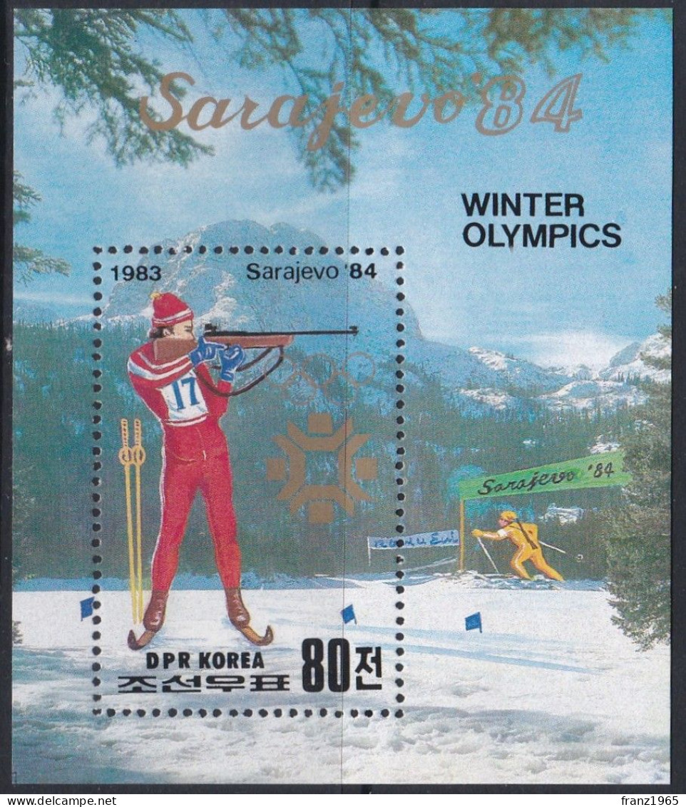 DPR Korea, Olympics Games Sarajevo 1984 - Inverno1984: Sarajevo