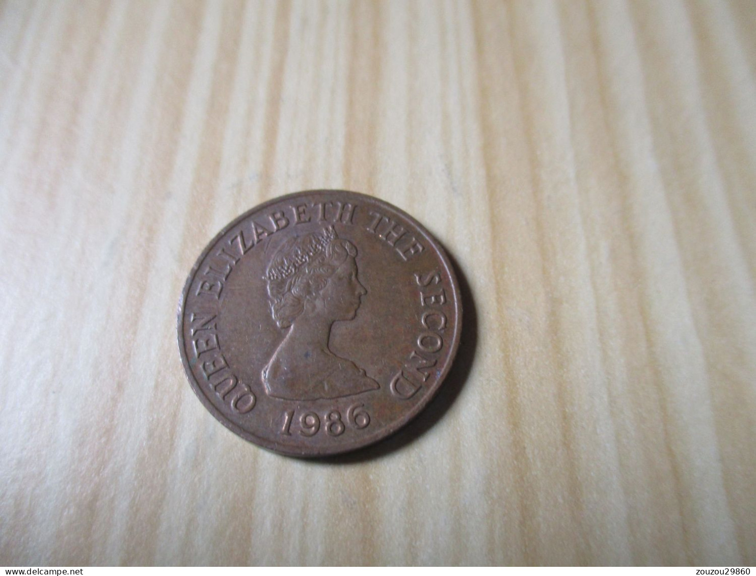 Jersey - 2 Pence Elizabeth II 1986.N°91. - Jersey