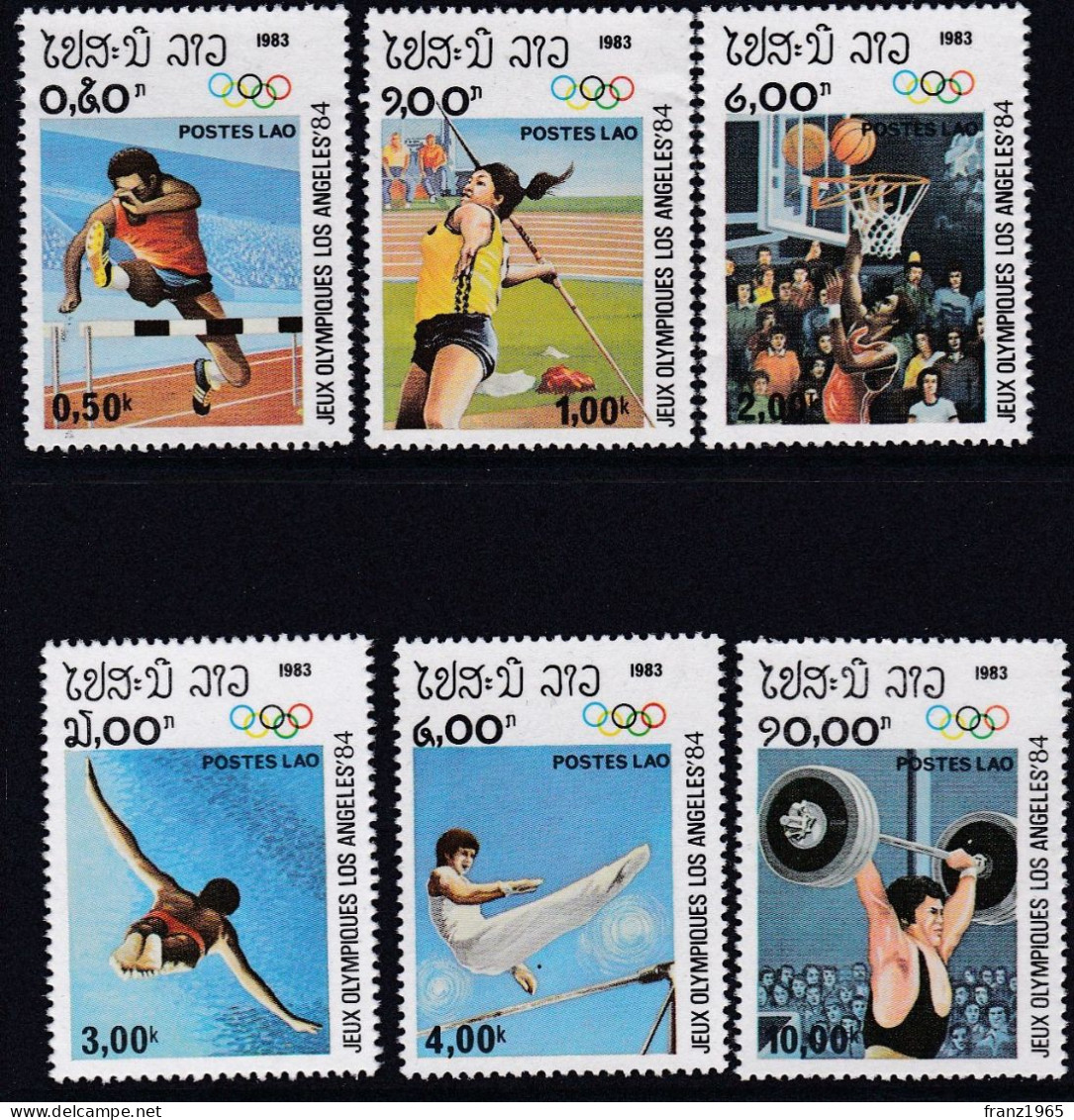 Laos, Olympics Games Los Angeles1984 - Sommer 1984: Los Angeles