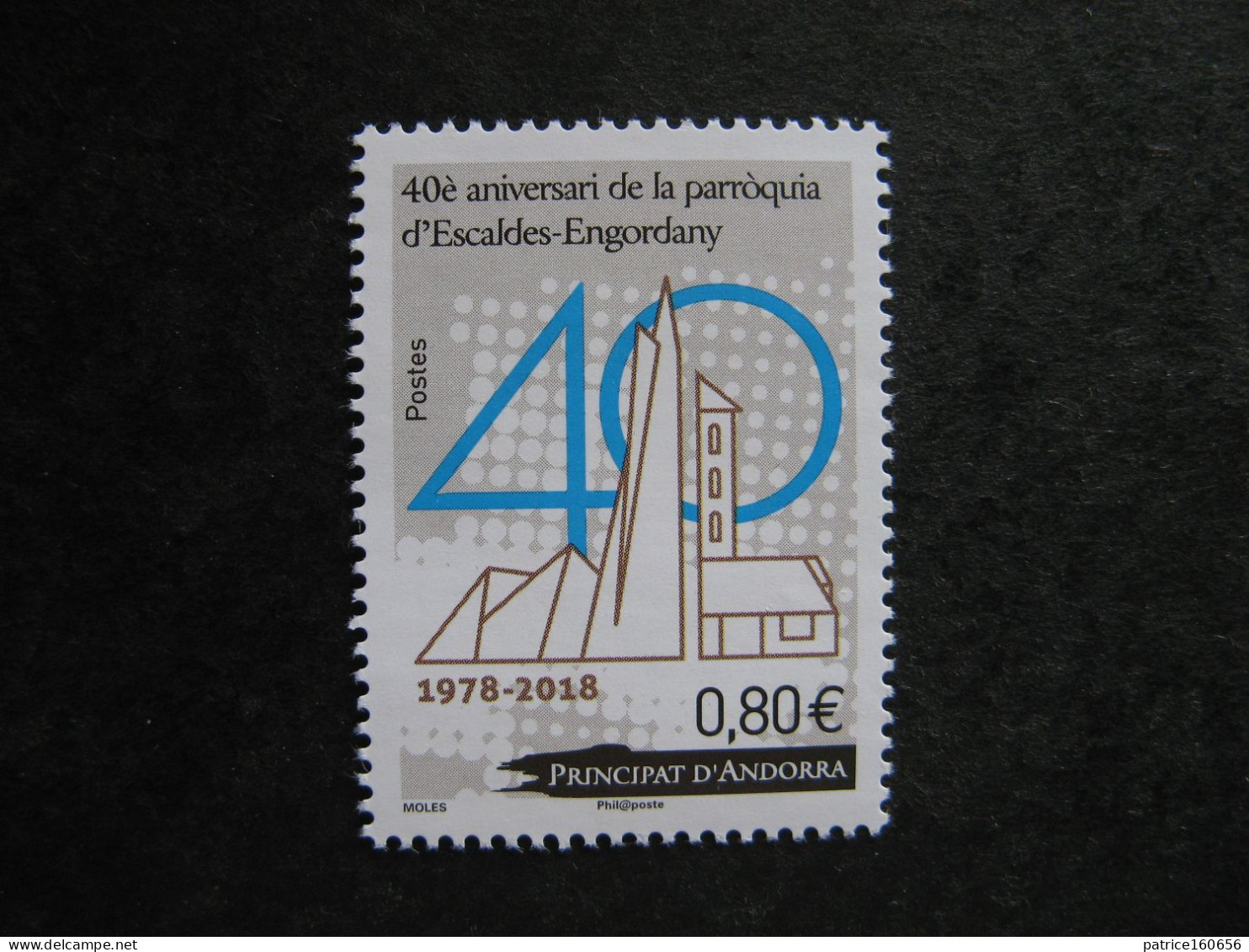 TB Timbre D'Andorre N°816, Neuf XX. - Unused Stamps